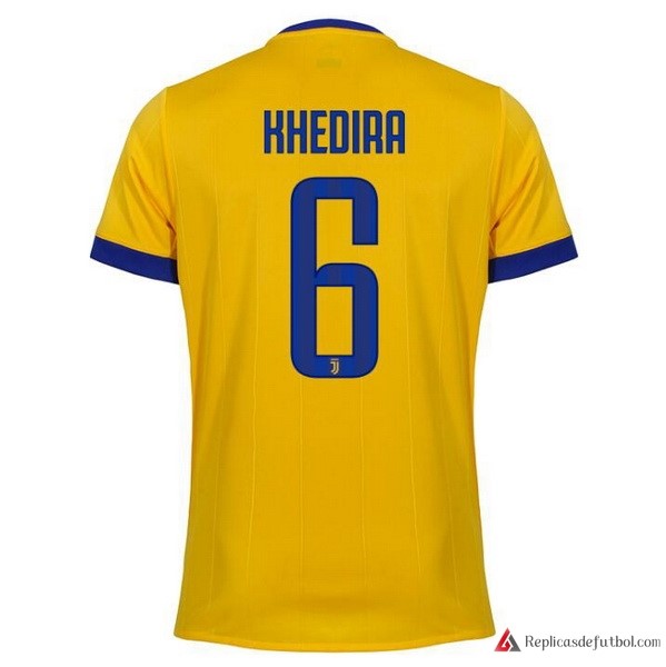 Camiseta Juventus Segunda equipación Khedira 2017-2018